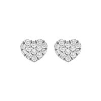 Ohrringe Buonocore Dame in Weißgold Diamante 0.19 Ct 495O01DW - 495O01DW